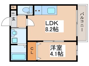 H-Maison平野Ⅰの物件間取画像